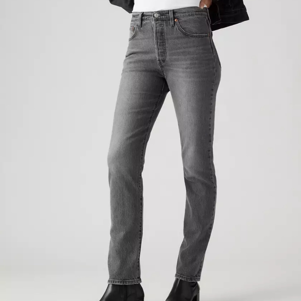 Levi’s 501 Original Gray (Swan Black) Jeans - Size W28 L28